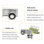 Angle Iron Track Hanging Line Pulley