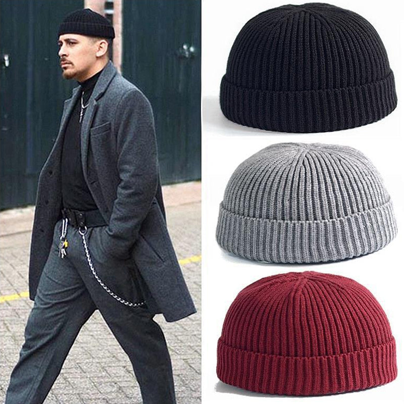 Wool knitted hat