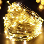 LED Wine Bottle Lamps Cork Night Light DIY Decoration Lift - 5/10 PCS