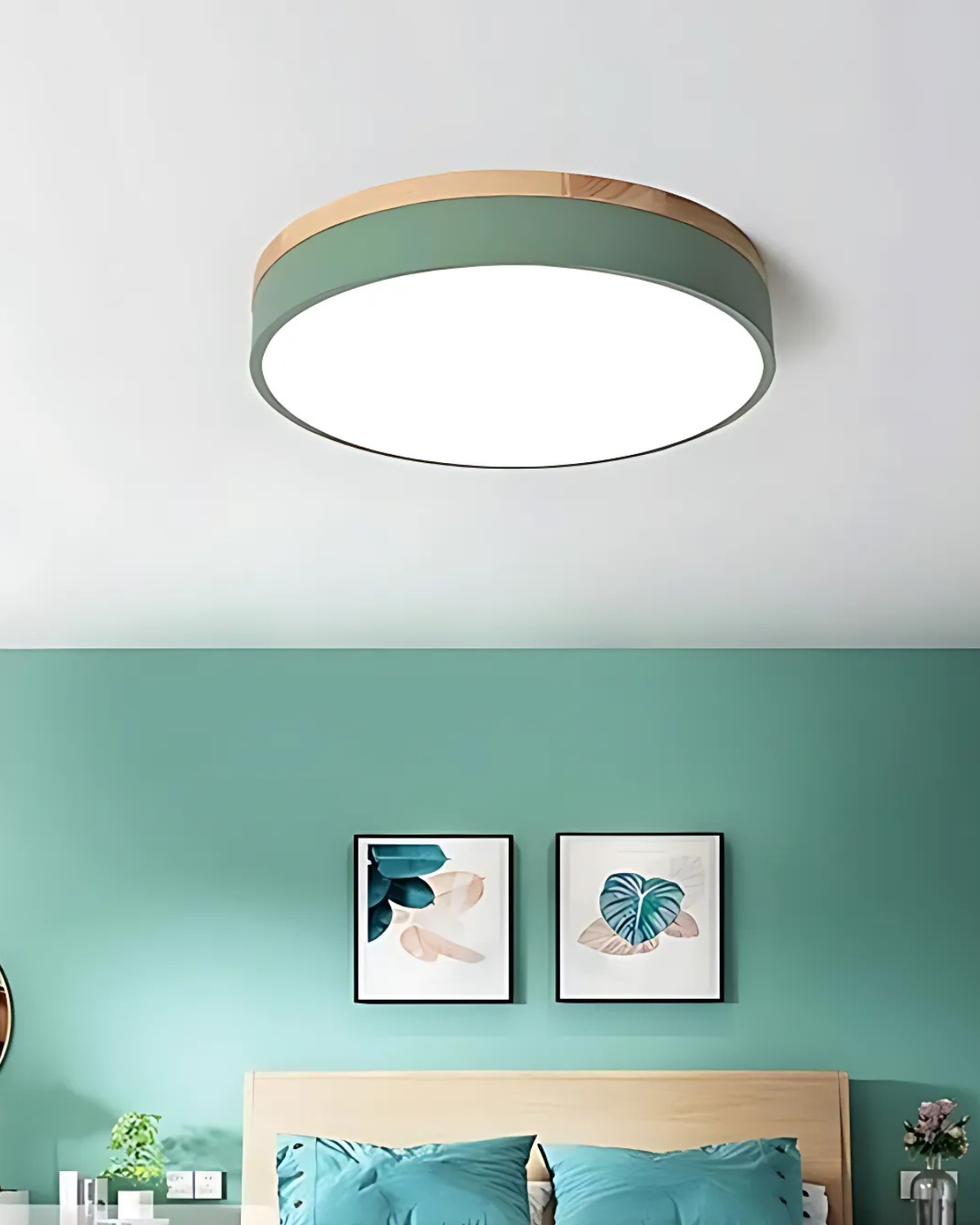 Modern Ceiling Lamp with Nature-Inspired Shape