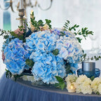 Artificial Hydrangea Flowers Outdoors