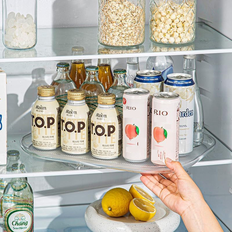 Rectangular plate for refrigerator