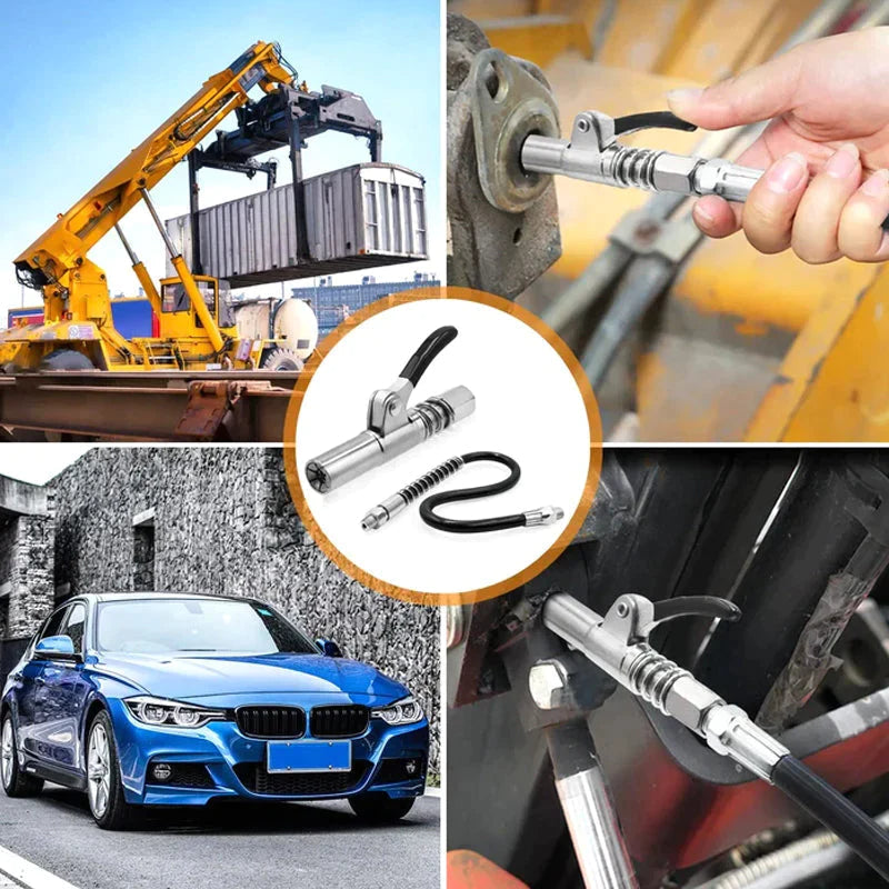 Strong lock on lubricating couplings