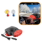 De-icing and defrosting device for cars