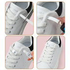 Magnetic lazy shoelaces metal buckle