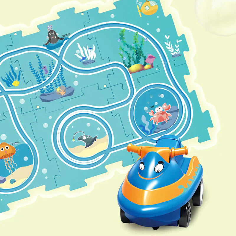 CreativeTrack Puzzle – Stimulating Imagination for Children