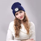 LED Knit Winter Beanie Hat