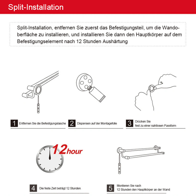 Fast drying glass adhesive