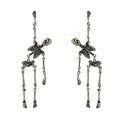 Halloween decorative skull earrings