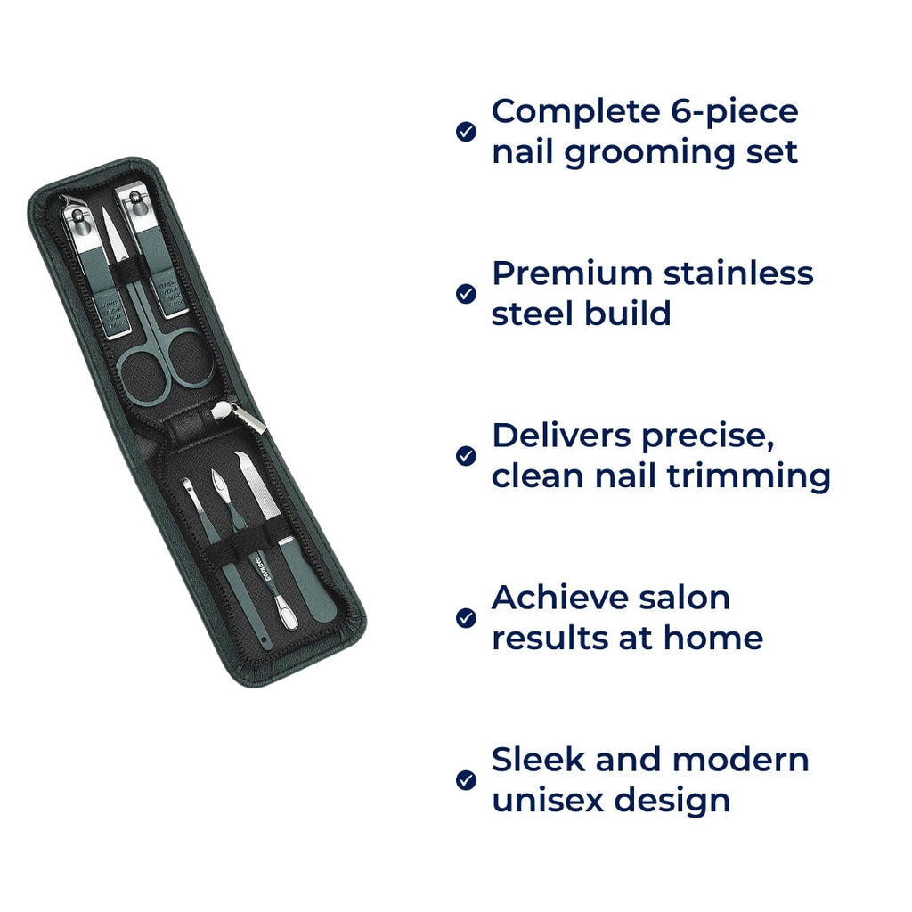 Precise Nail Trimming – Durable Stainless Steel – Compact Design – Ideal for Travel, Home & Everyday Grooming