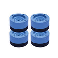 Non-slip and sound-absorbing washing machine feet