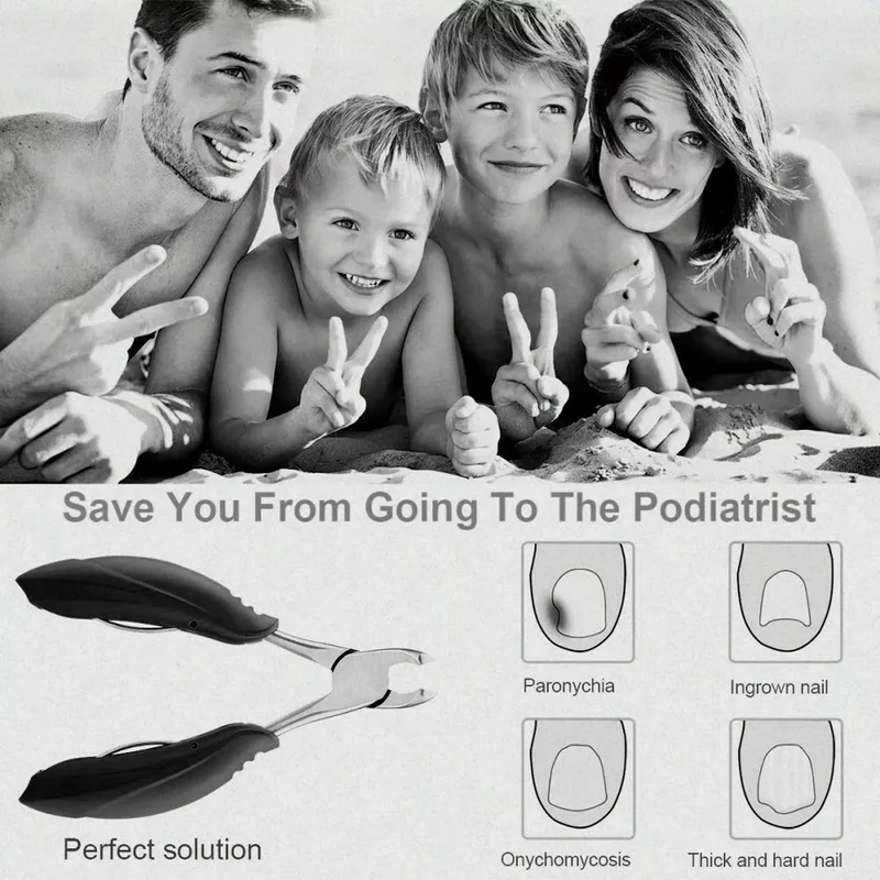 Toenail Clipper for Seniors, Sharp, Ergonomic & Ideal for Thick Nails