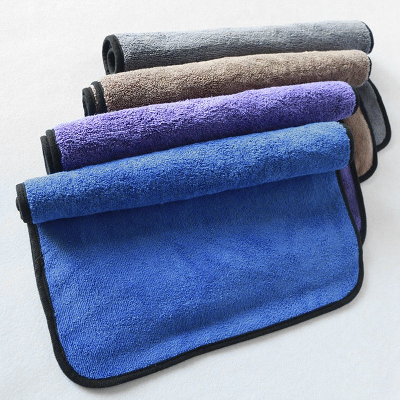 Car towel made of microfiber