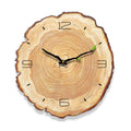 Wood Annual Rings Wall Clock
