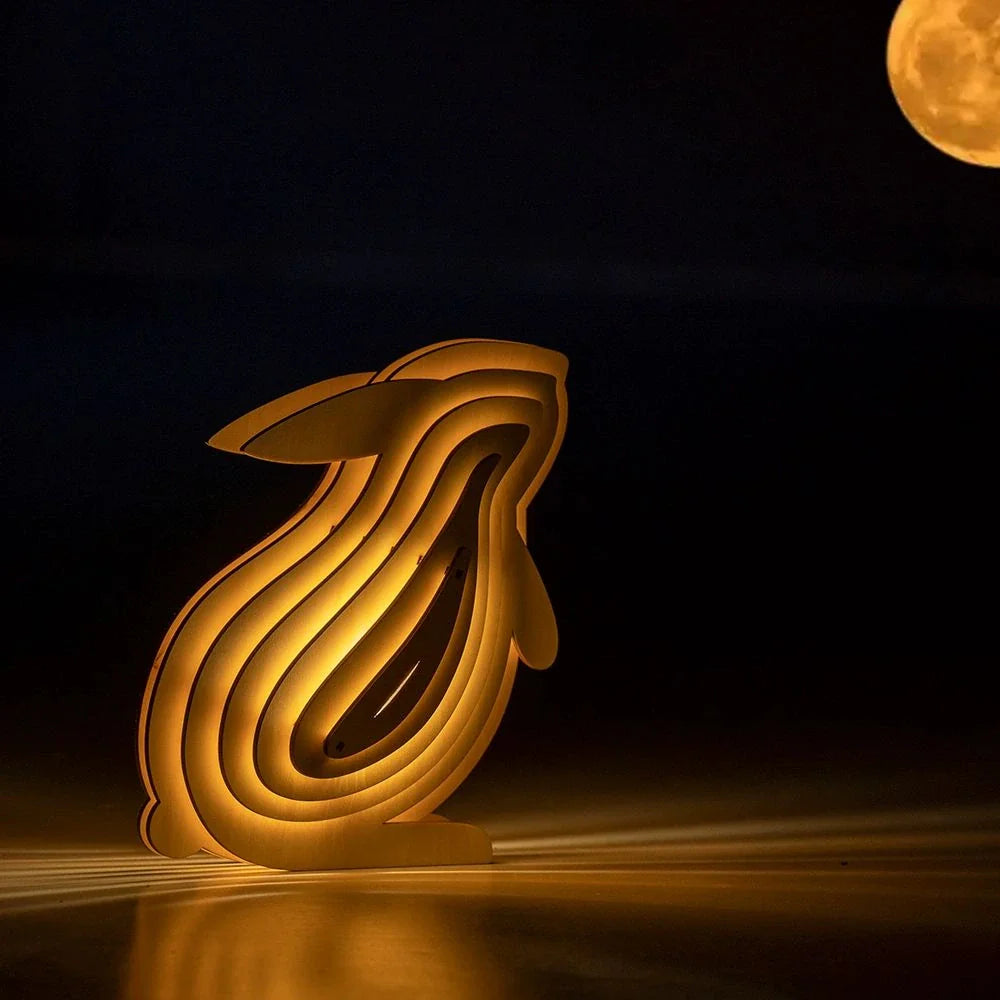 WildCraft Wooden Animal Light