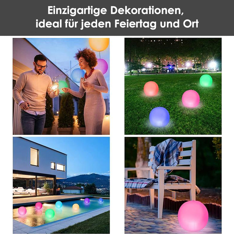 16 Colors bright Water Ball LED Light