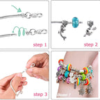 Girls Charm Bracelet Craft Kit