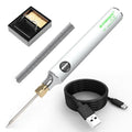 USB portable electric soldering iron set