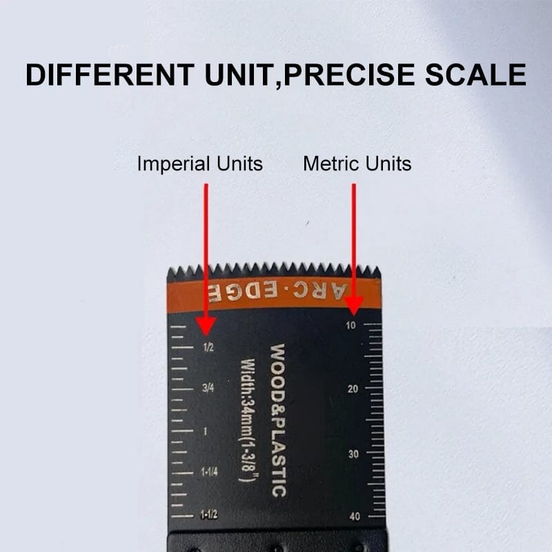 Edgeless Oscillating Tool Blades (20 Pieces)