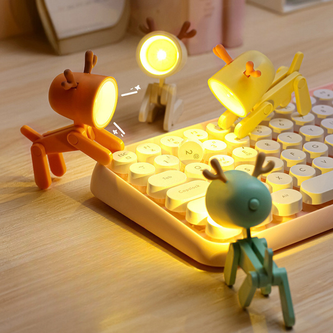 Cute Animal Night Light for Kids Room with Soft Glow