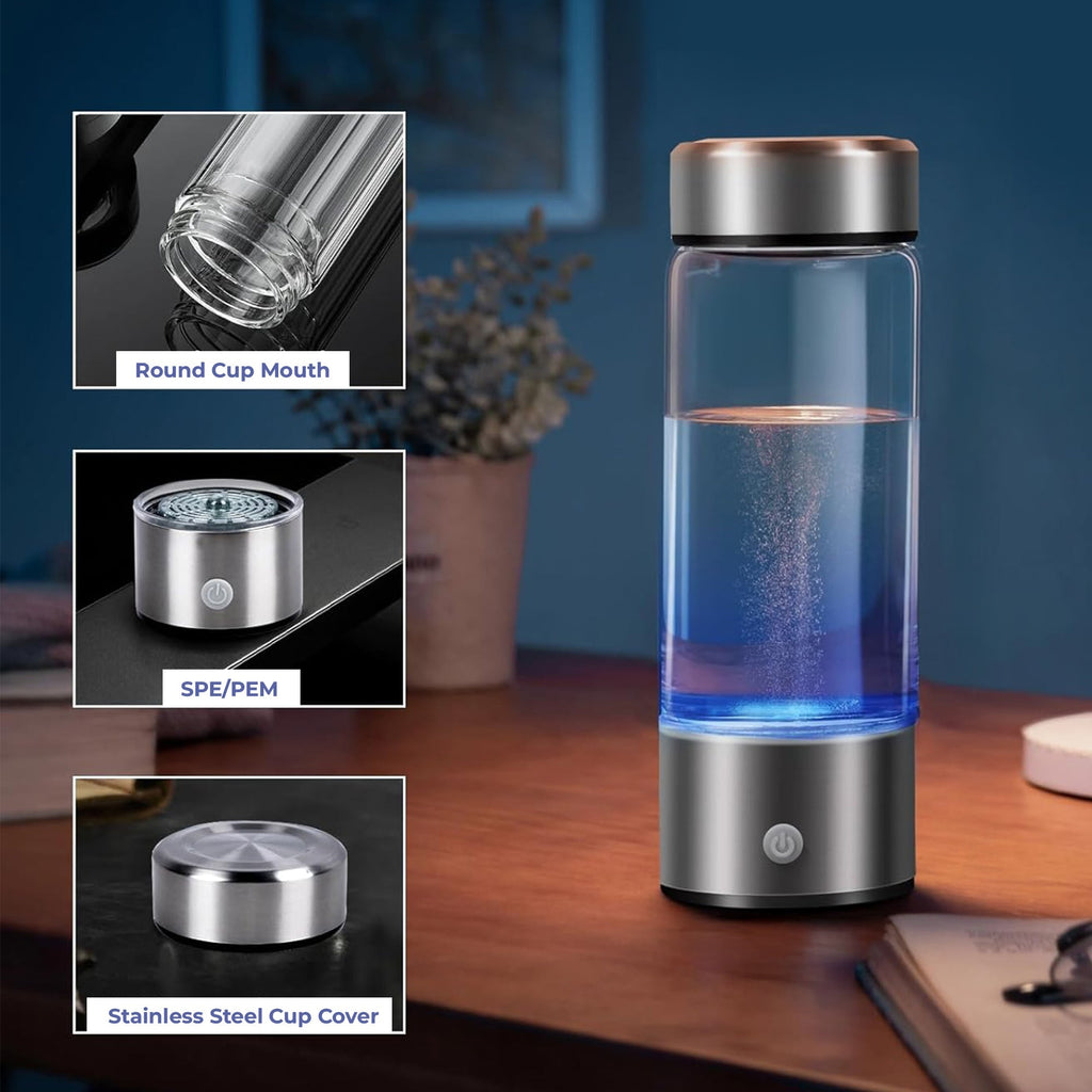 Hydrogen Water Ionizer Bottle – Improves Overall Well-being