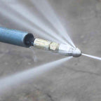 High-performance pipe cleaning and blockage attachment