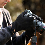 Cold-resistant suede gloves