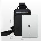 Multi-purpose chest pocket with charging port