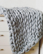 Knitted Asymmetrical Women's Sweater