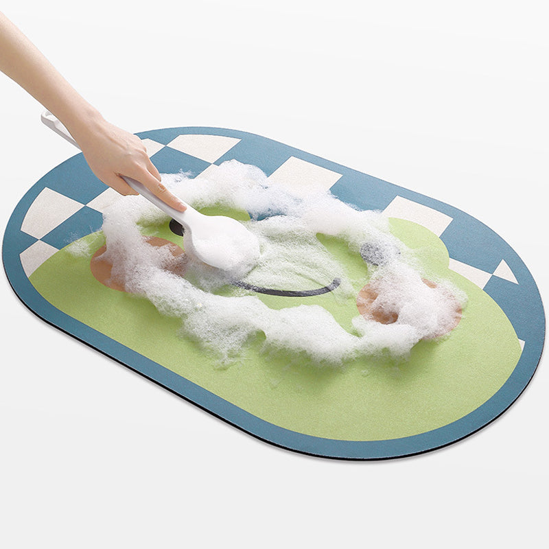 Cute Cartoon Bathroom Super Absorbent Quick Dry Mat