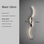 Minimalist Luxury LED Wall Sconce - Multiple Sizes, Finishes, and Dimming Options