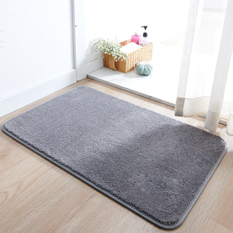 Drying & Non-Slip | Modern Bathroom Rug in Scandinavian Style