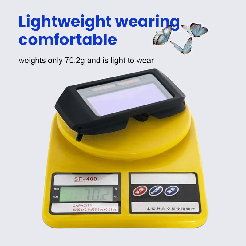Automatic variable photoelectric welding glasses