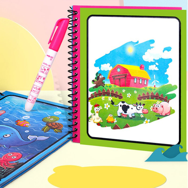 Magical Water Coloring Book