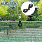 Shadow fabric plastic clips