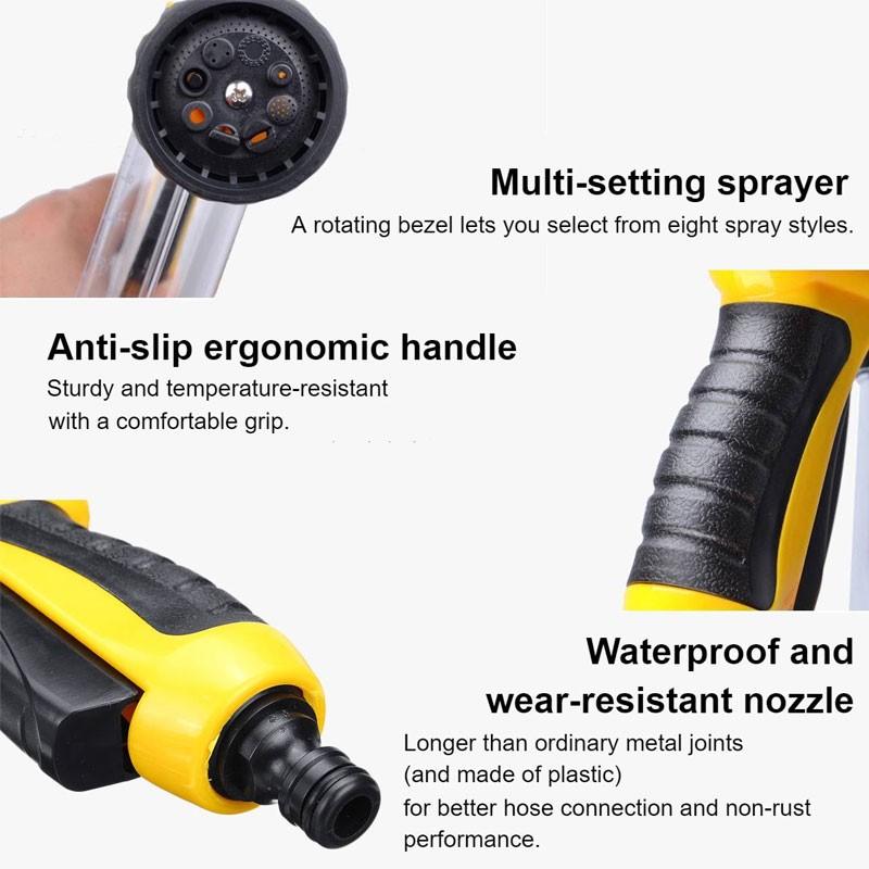Multi-Purpose Hose Spray Nozzle