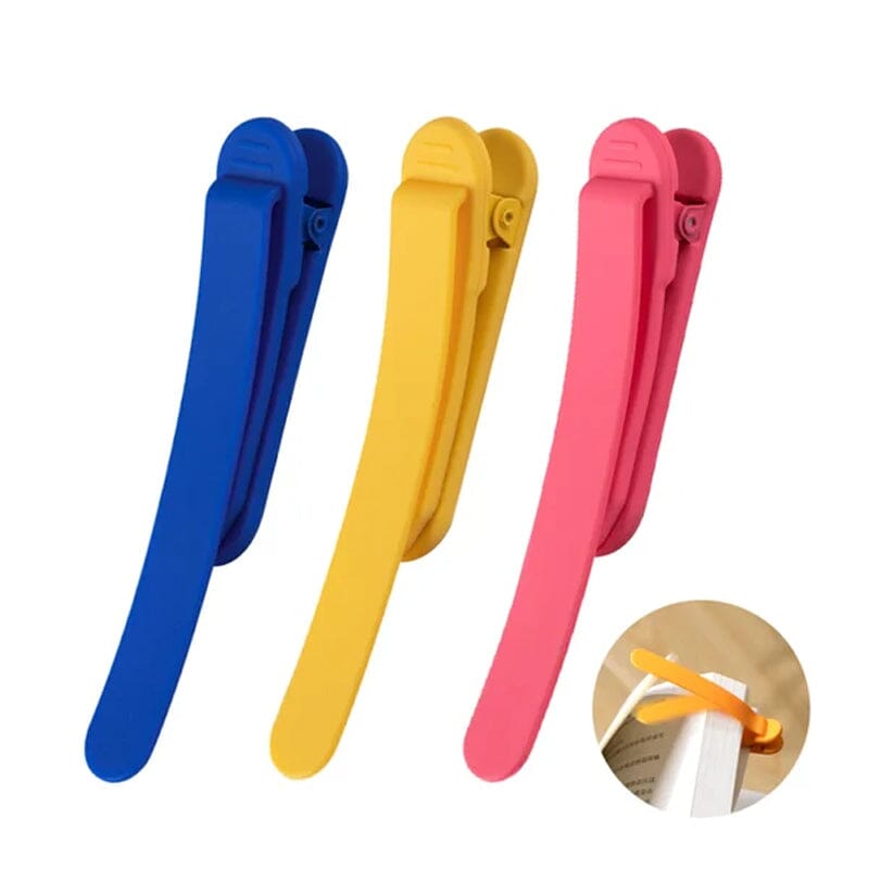 Bookmark made of silicone