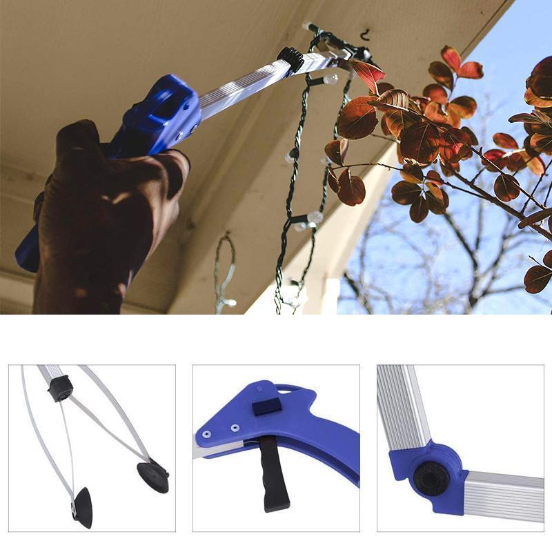 Folding Long Handle Aluminum Alloy Object Picker