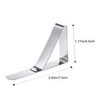 Stainless Steel Tablecloth Clips (Set of 4)