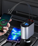 3-in-1 Fast Charge Car Charger
