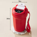 Stainless Steel Coffee Mug with LED Temperature Display 450 ML
