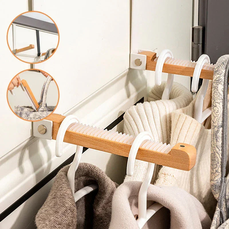 Foldable Wood Door Hooks