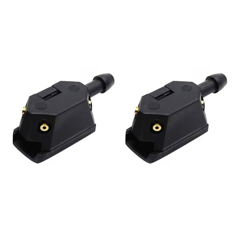 Four-hole car wiper nozzle