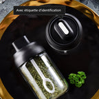 Spice jar with spoon