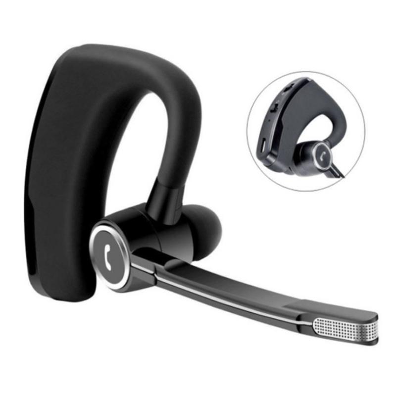 Bluetooth V8S Headset with Noise Cancellation, 8-Hour Playback and 10 m Range