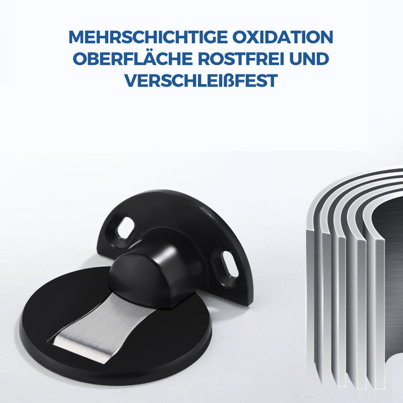 Invisible magnetic door stop made of stainless steel