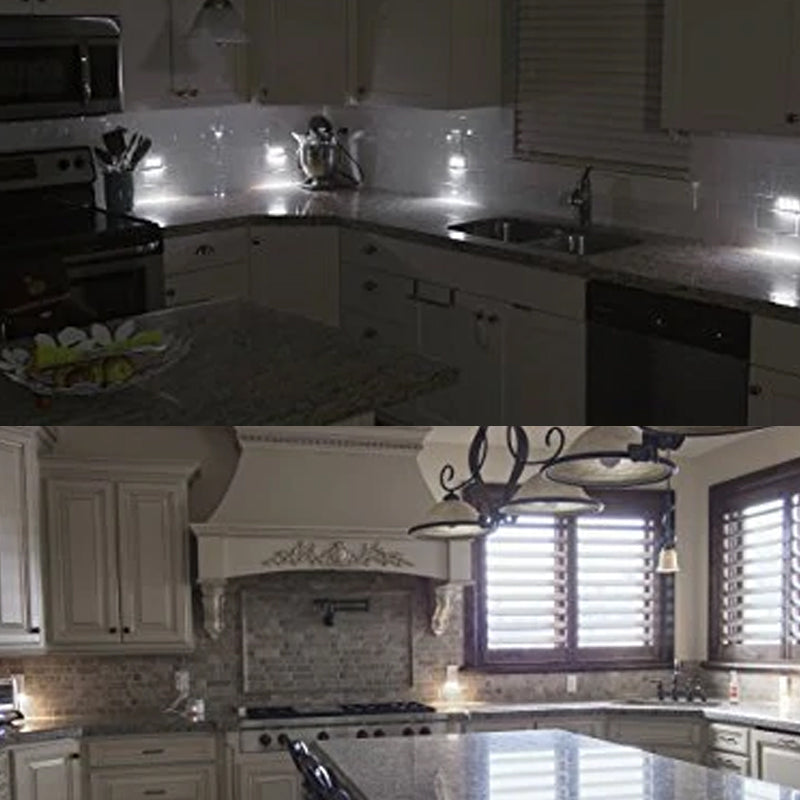 Outlet wall plate with LED night lights