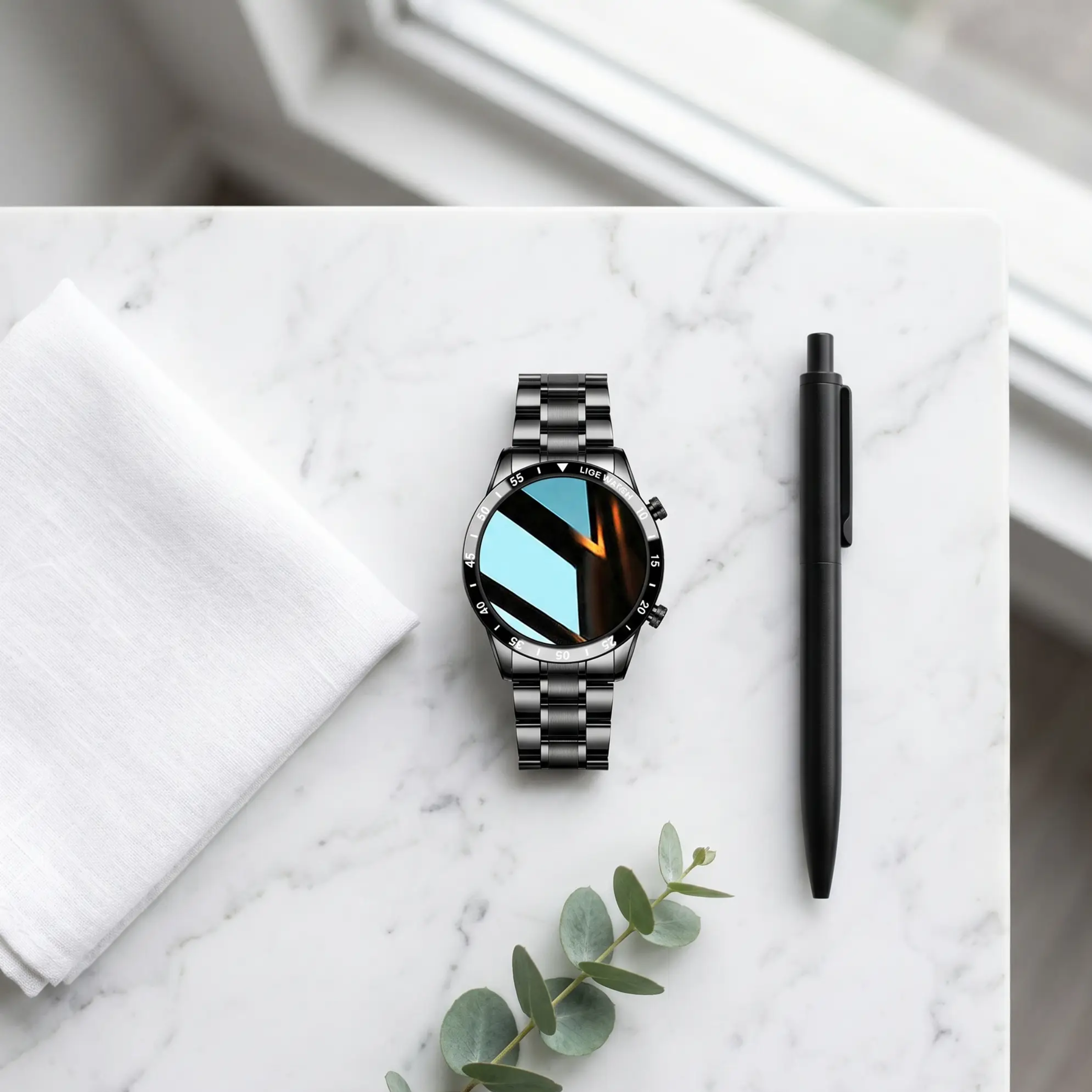 Luxury 4G Smartwatch – Stylish Watch with Calls, GPS & Health Features