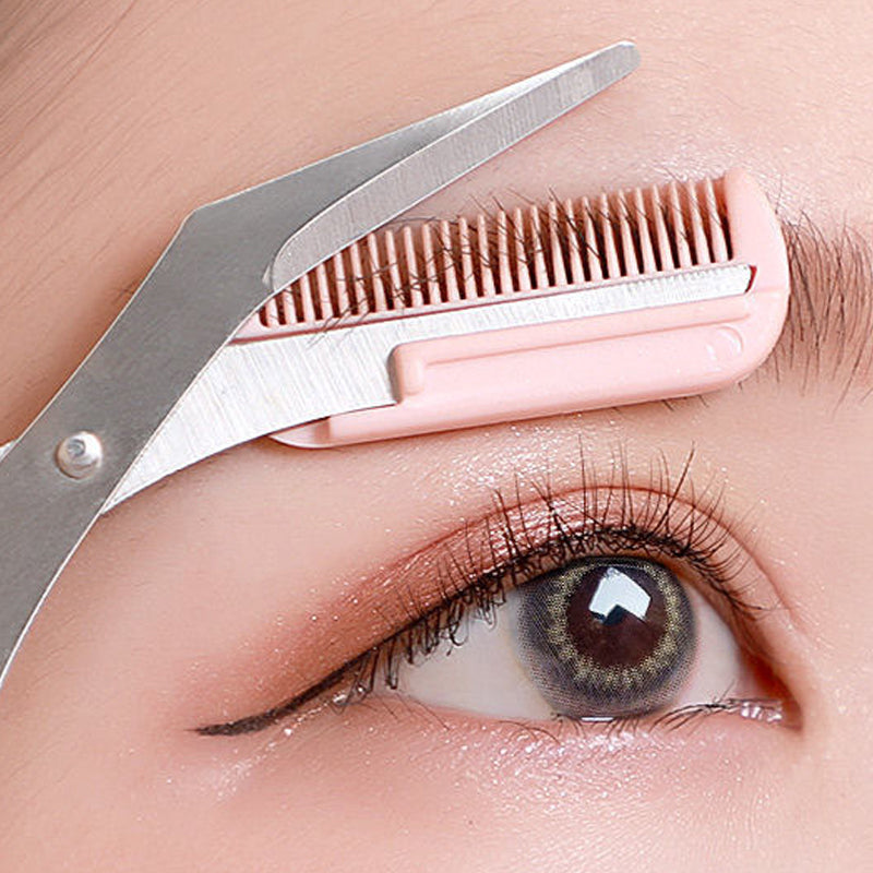 Eyebrow Trimmer Set Eyebrow Scissors with Comb️