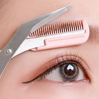 Eyebrow Trimmer Set Eyebrow Scissors with Comb️